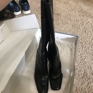 Nine West leather tall boots